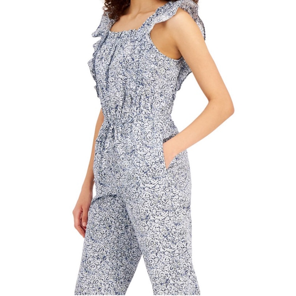 INC International Concepts Wide-Leg Jumpsuit NWT